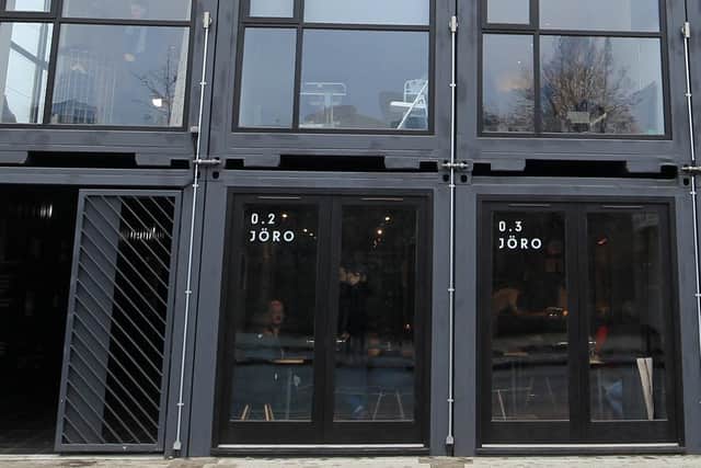 The JORO restaurant, Sheffield, featuring in The Restaurant Guide 2022.