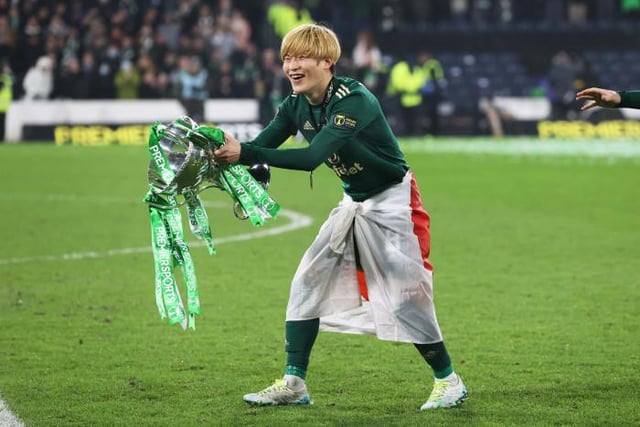 Celtic’s Kyogo Furuhashi has reacted to comparisons to Henrik Larsson saying he's shocked and 'every striker would like to hear that' but he is intent on forging his own career and style (Daily Record)