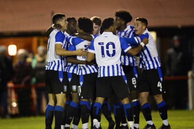 Caelan Kilheeney - far right - left Sheffield Wednesday over the summer. (via @SWFC)