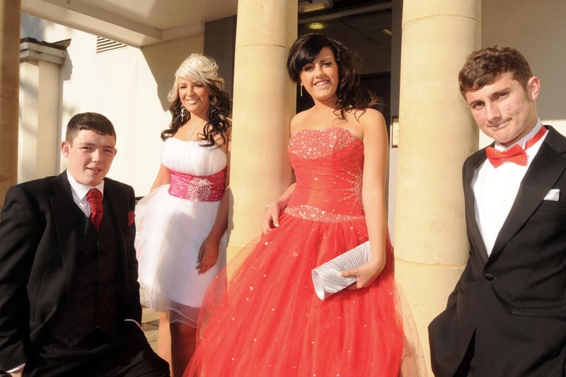 Brunts School prom at the Oakham Suite in 2011.