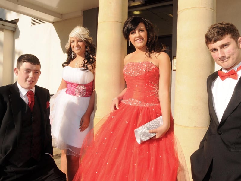 Brunts School prom at the Oakham Suite in 2011.
