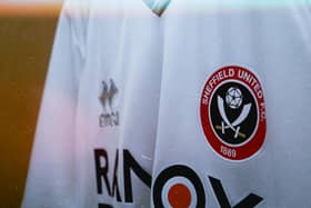 The temporary shirt Sheffield United will wear during their pre-season friendly in Portugal