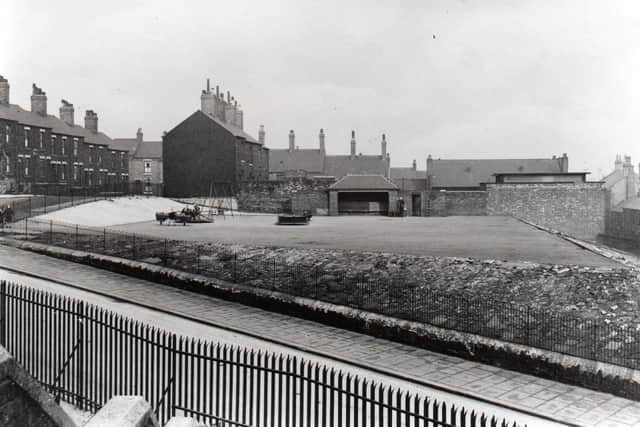 please could you display this picture in your 
nostalgia page it's  a playground which was situated on Sutherland Road 
Sheffield and was very popular from it's conception right up to the mid 
seventies before the wholesale demolition of the Ellesmere area.
