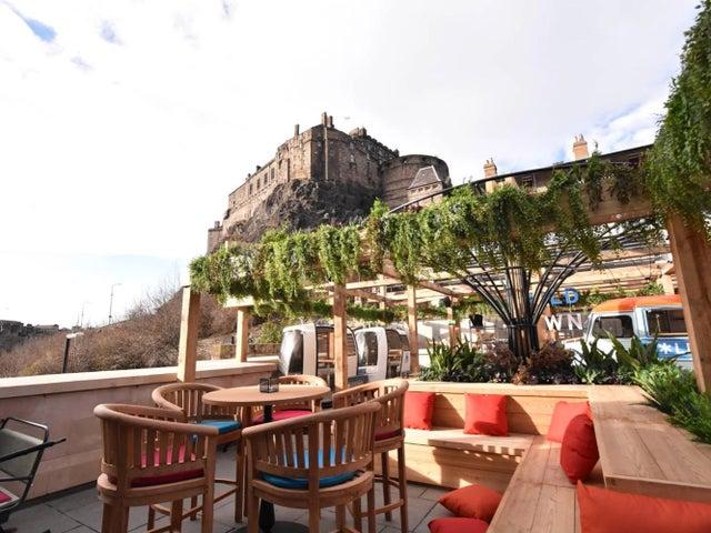Situated smack bang in the middle of the Grassmarket, Cold Town House's rooftop terrace has quickly become the place to go on a sunny day. Great beer and views of the castle? What more could you want?