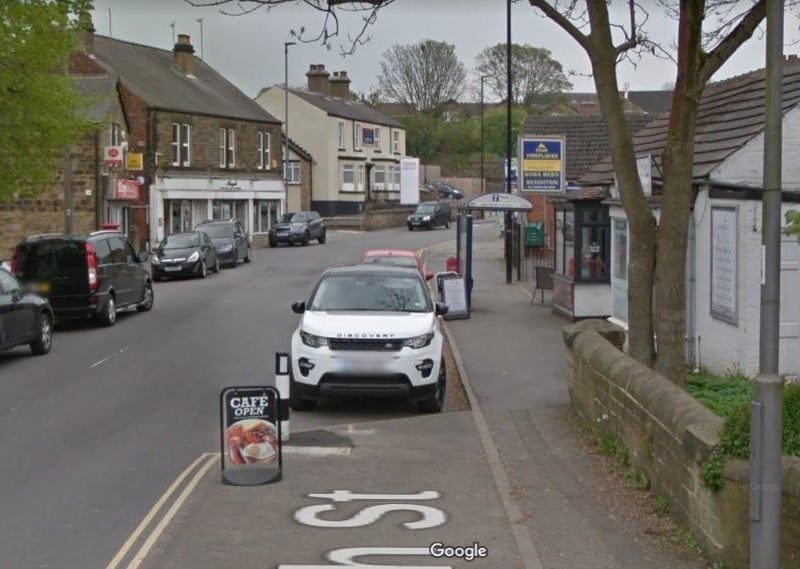 Ninth: Beighton had 11.8 neighbourhood-level burglaries per 1,000 households, and a total of 30 overall, between December 2023 and November 2024. Photo: Google.
