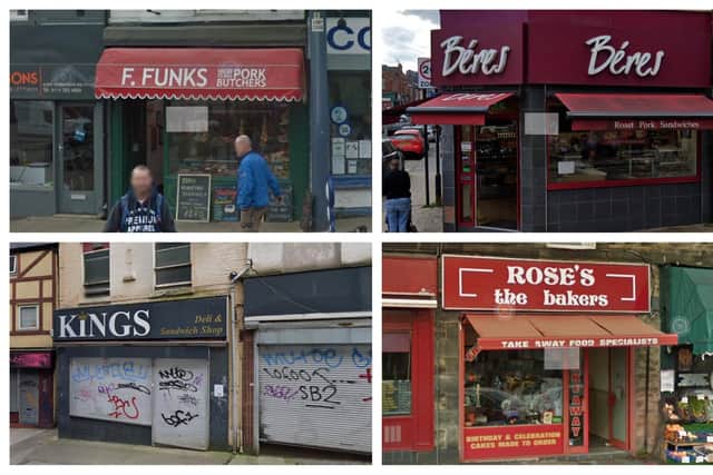 Some of the best places in Sheffield at which to buy a roast pork sandwich, according to the Sheffield Pork Project map created by Jenni Sayer (pics: Google)