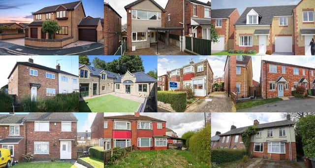 The 10 most-viewed houses in Sheffield in the last 30 days, according to Zoopla. Pictures: Zoopla.