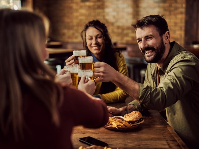 In Level 0, 10 adults from four households are able to meet in cafes, pubs and restaurants, while 15 adults from 15 households can meet in these settings outdoors.