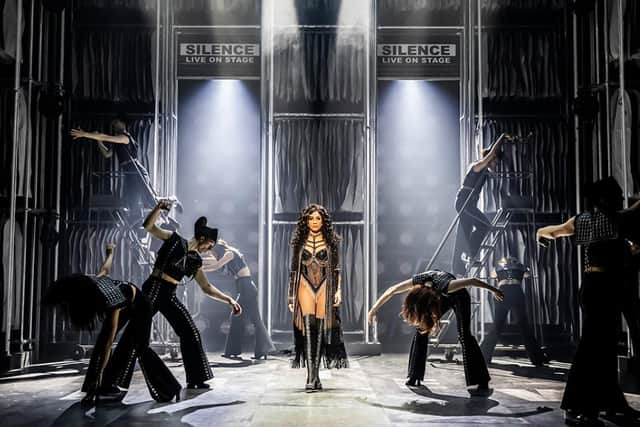 The Cher Show is running at the Lyceum Theatre in Sheffield until May 14. It is directed by Arlene Phillips and choreographed by Oti Mabuse.