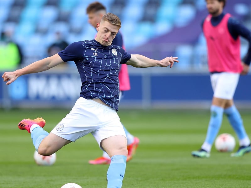 A loan move for the son of former Stoke long throw specialist Rory Delap looks unlikely. Rumoured to be host of Championship clubs keen on short-term deal but City chief Pep Guardiola plans to keep the 18-year-old striker at the Etihad this term