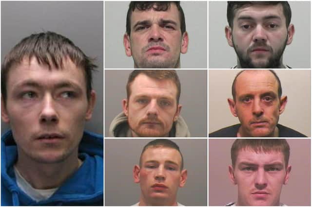 Some of the men the police want to trace before Christmas