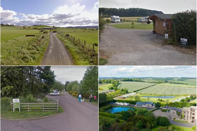 Top rated caravan parks in Northumberland.