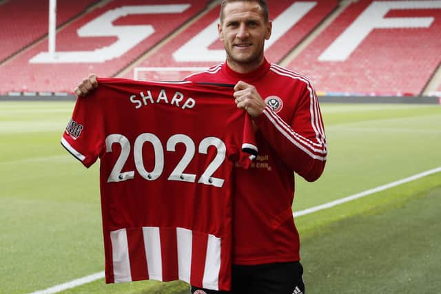 Sheffield United captain Billy Sharp is staying at Bramall Lane Simon Bellis/Sportimage
