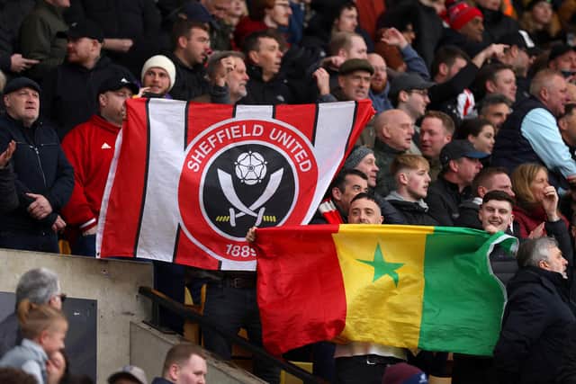 Sheffield United fans make their presence felt: Stephen Pond/Getty Images
