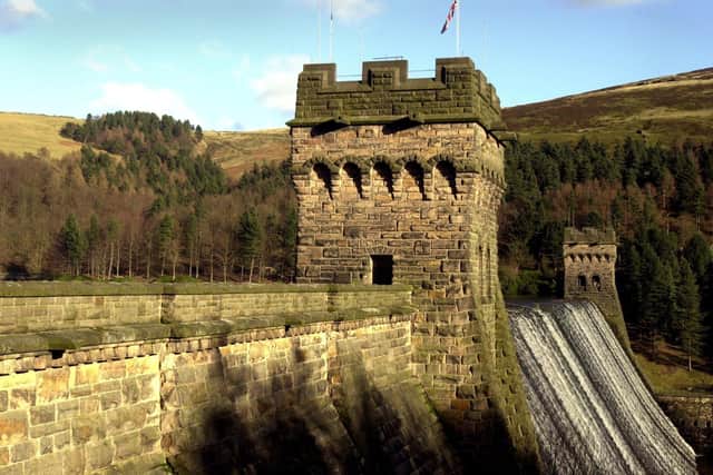 Derwent Dam, near Sheffield in North Derbyshire, was where the Dambusters of 617 Squadron trained ahead of a famous RAF raid in 1943.
