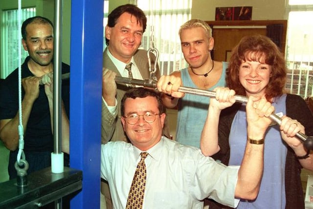 A new gym opened in Doncaster Royal Infirmary in 1998.