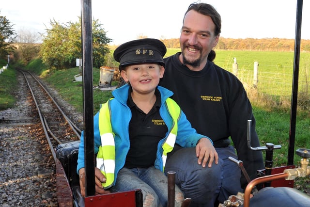 Take a ride on the mini steam train at Sherwood Forest Railway, there is also a new dedicated picnic area.
