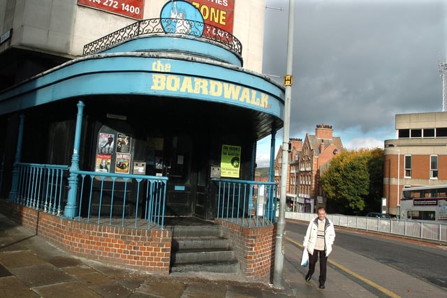 The Boardwalk was a music venue that hosted scores of huge names over the years, including AC/DC, the Clash, the Sex Pistols and The Arctic Monkeys. The latter's first music demo was even titled "Beneath the Boardwalk."