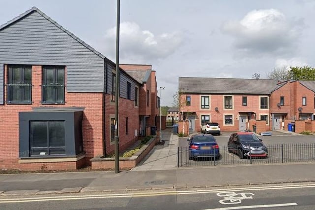 Smart-looking houses have been built by Avant Homes as part of the multi-million-pound transformation of the area around Chesterfield canal.