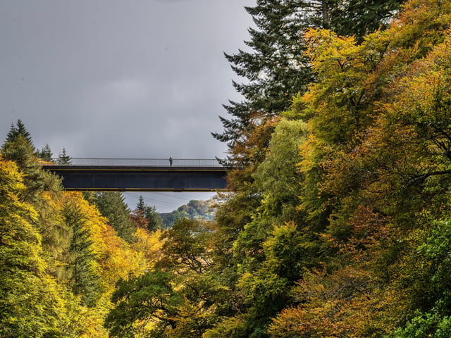 Garry Bridge at Linn of Tummel.