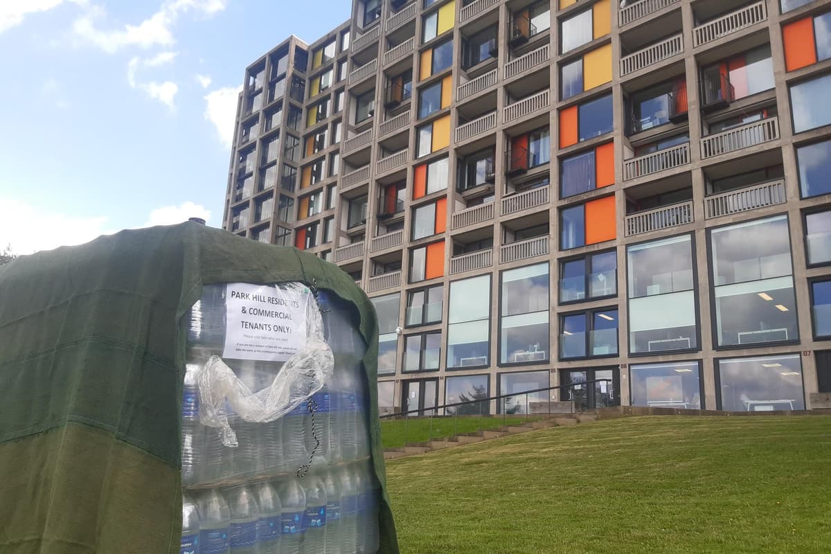 Park Hill flats Sheffield: ‘Do not drink’ water notice issued to residents at landmark city apartment block