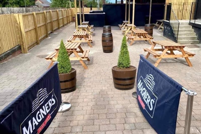 Easily the most recommended beer gardens by our readers, The King Bars Pub in Kelty best be stocked up on kegs because we have a feeling they'll be in demand this Monday - especially with it's fabulous new beer garden.