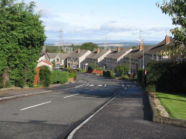 Bryce Crescent in the Edinburgh suburb of Currie, where John's cousin Stan Parkes lived in the 1960s. John spent the night here after a Beatles show at the Capital's ABC cinema in April 1964.