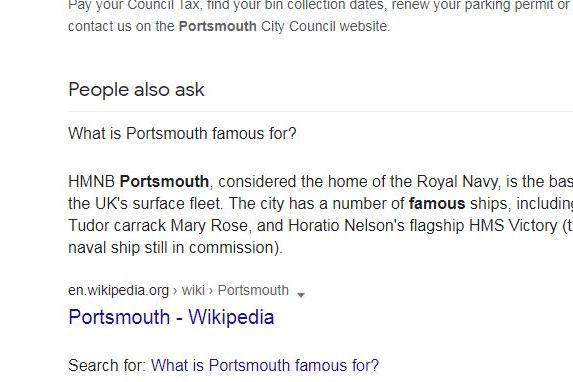 The Navy, Pompey, the list goes on!