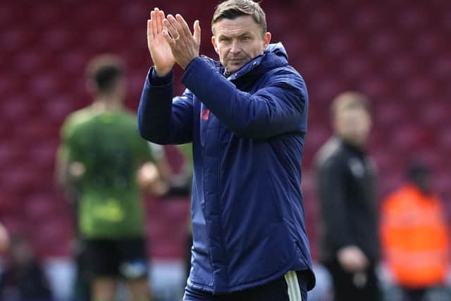 Sheffield United manager Paul Heckingbottom wants to speak with leading officials: Andrew Yates / Sportimage