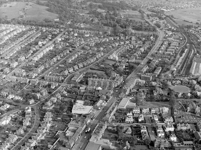 Aerial View of Corstorphine, Edinburgh