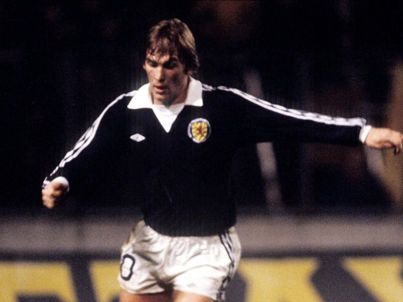 A true legend of the game - King Kenny! The only man to reach a century of caps for Scotland...so far.