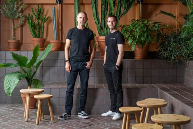 Tim Heatley and Adam Higgins, co-founders of Capital&Centric, the company behind the £21 million Eyewitness Works development in Sheffield city centre, where the new Channel 4 show Design Your Dream will be shot (pic: Capital&Centric)