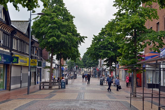 As restrictions have eased during the last few weeks more are tempted into the town centre