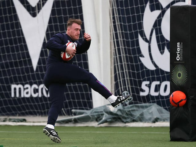 Scotland captain will win his 90th cap.