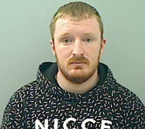 Sanderson, 27, of Penrhyn Street, Hartlepool, was jailed for two-and-a-half years after admitting two sexual assault offences.