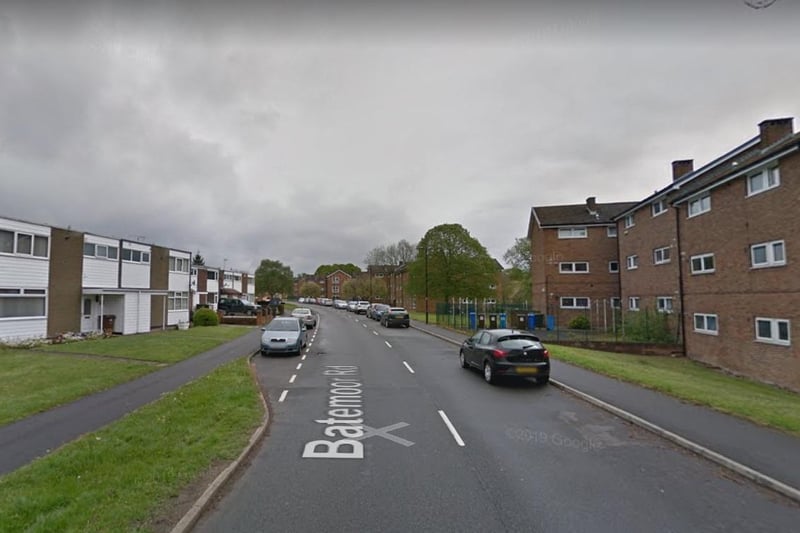 Batemoor & Jordanthorpe recorded a total of 35.5 neighbourhood-level incidents of anti-social behaviour, as a rate per 1,000 residents. Picture: Google