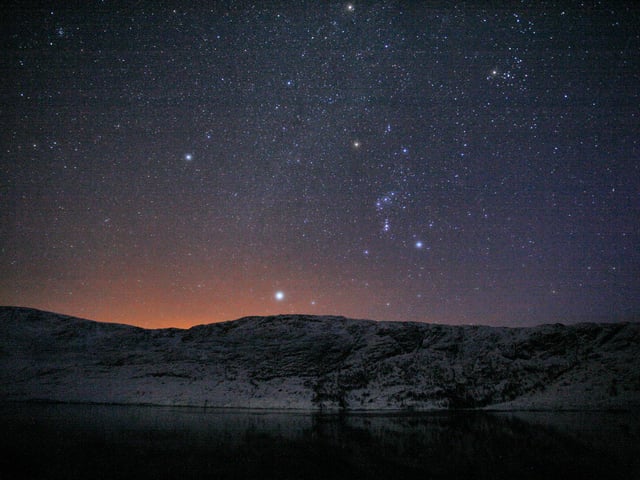 With low levels of artificial light recorded over most of the north west Highlands, clear, starlit nights, like this one at Loch Cluanie at Glen Shiel,  are not hard to find.