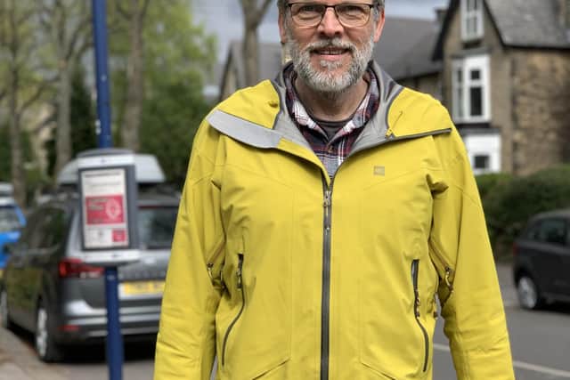 Graham Turnbull is founder of Clean Air for Sheffield. Pic: Ruby Turnbull.