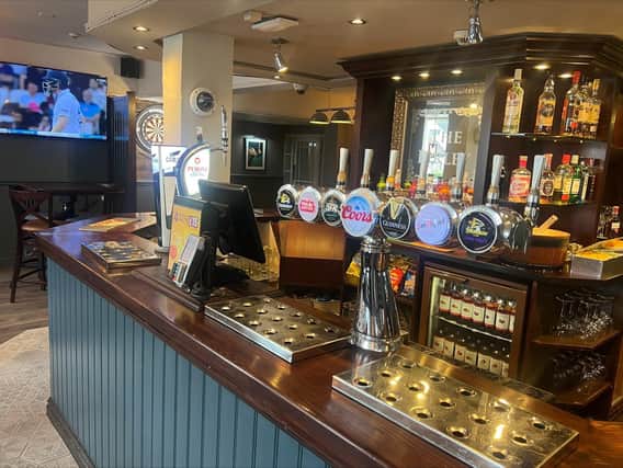 Here is a first look inside the newly refurbished pub.