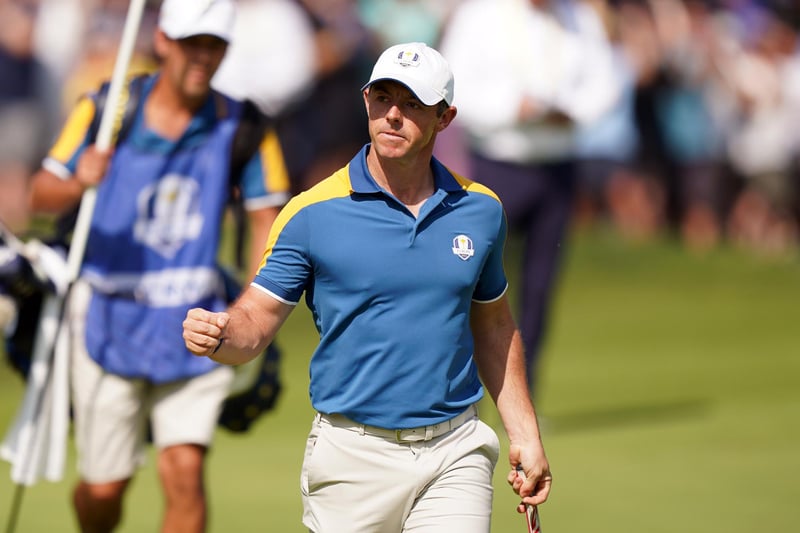 Northern Ireland golfing hero Rory McIlroy is next on the list and is an outsider for the award.