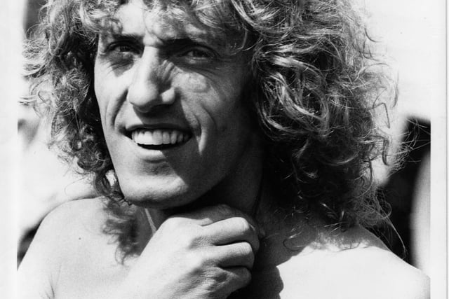 Roger Daltrey on the set of Tommy at South Parade Pier