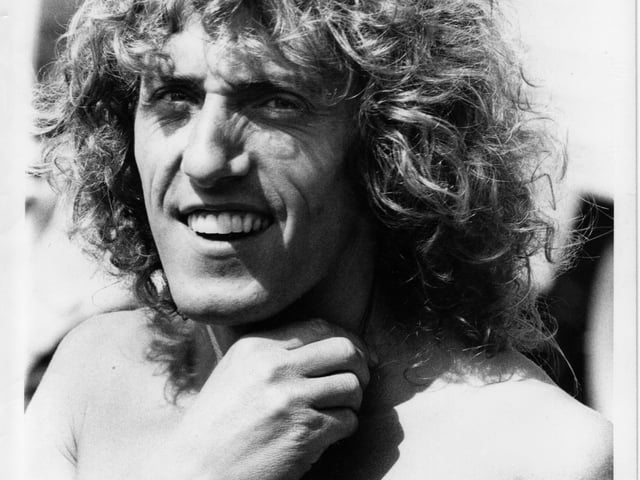 Roger Daltrey on the set of Tommy at South Parade Pier