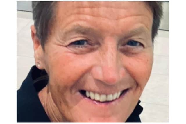 Debbie Bell is taking part in a fundraising challenge for St Luke's Hospice in Sheffield in memory of her wife, Ang, who spent her final days there