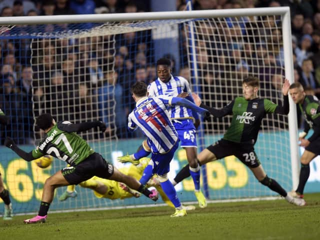 Josh Windass' strike proved to be a mere consolation for Sheffield Wednesday. Image: Steve Ellis
