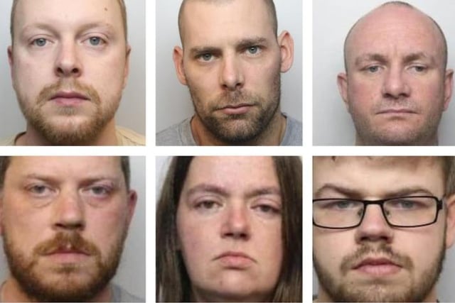 Pictured are some of the region's convicted child-killers who have been put behind bars.