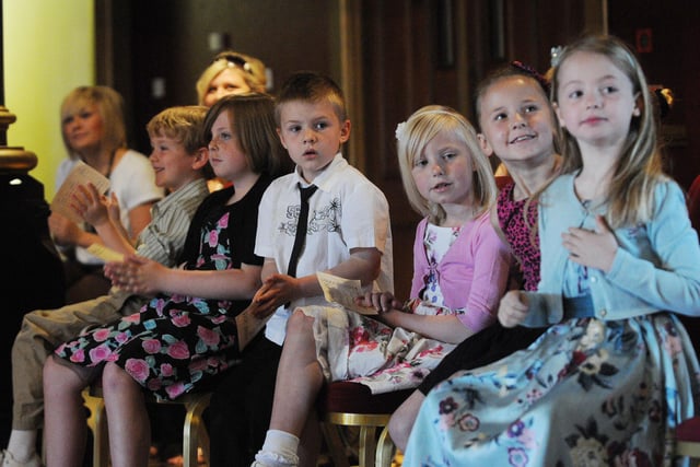 Some of the young singers who took part in the Hartlepool Music and Arts Festival at Hartlepool Town Hall. Can you spot anyone you know in this 2011 photo?