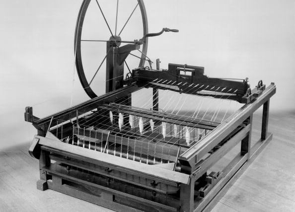 James Hargreaves fled from Lancashire when his new invention the Spinning Jenny was wrecked by fellow weavers. He settled in Nottingham, where he built a small spinning mill off Lower Parliament Street in 1767. His invention resulted in massive changes in the spinning industry.
