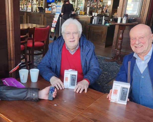 Former King Mojo-goers - (left to right) Dave Manvell, Greg Heap and Michael Bell