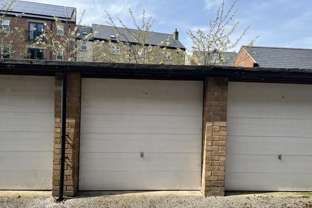 In a sought-after residential area, a garage at Brincliffe Court, Nether Edge Road, Nether Edge, is listed at £15,000.
