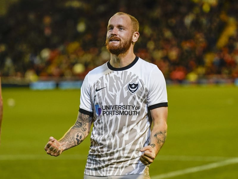 Signed on a two-year deal after being out of contract at Gillingham. He was out of contract this summer, but Pompey took the option to extend his stay by a year.